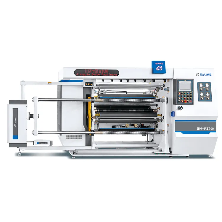 Automatický vysokorýchlostný rezací prevíjací stroj