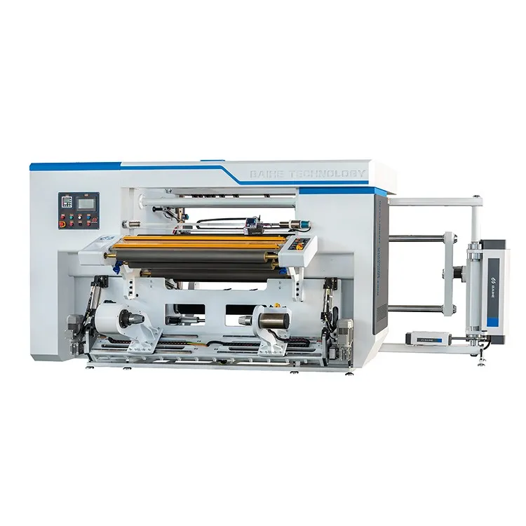High Speed Plastic Film Slitter Machine-1