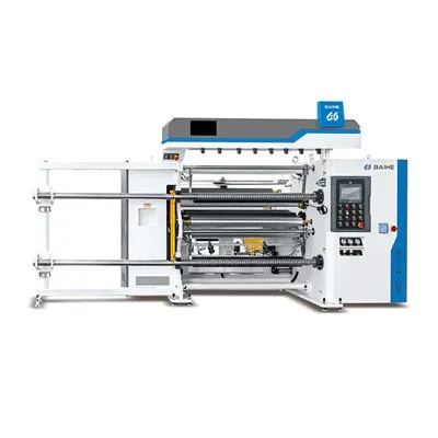 Vysokorýchlostný rezací navíjač plastových fólií